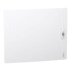 Schneider Electric - PrismaSeT XS - Porte pleine RAL9003 pour coffret saillie 2 rangées 24 modules