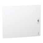 Schneider Electric - PrismaSeT XS - Porte pleine RAL9003 pour coffret saillie 2 rangées 24 modules