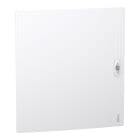 Schneider Electric - PrismaSeT XS - Porte pleine RAL9003 pour coffret saillie 3 rangées 24 modules