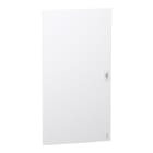 Schneider Electric - PrismaSeT XS - Porte pleine RAL9003 pour coffret saillie 6 rangées 24 modules