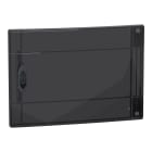 Schneider Electric - PrismaSeT XS - Porte fumée RAL9003 pour coffret encastré 1 rangée 18 modules