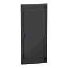 Schneider Electric - PrismaSeT XS - Porte fumée RAL9003 pour coffret encastré 4 rangées 13 modules