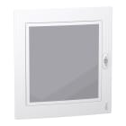 Schneider Electric - PrismaSeT XS - Porte transparente RAL9003 pour coffret saillie 3R 24 modules