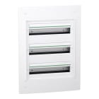 Schneider Electric - PrismaSeT XS - Coffret encastré 3 rangées 18 modules - sans porte