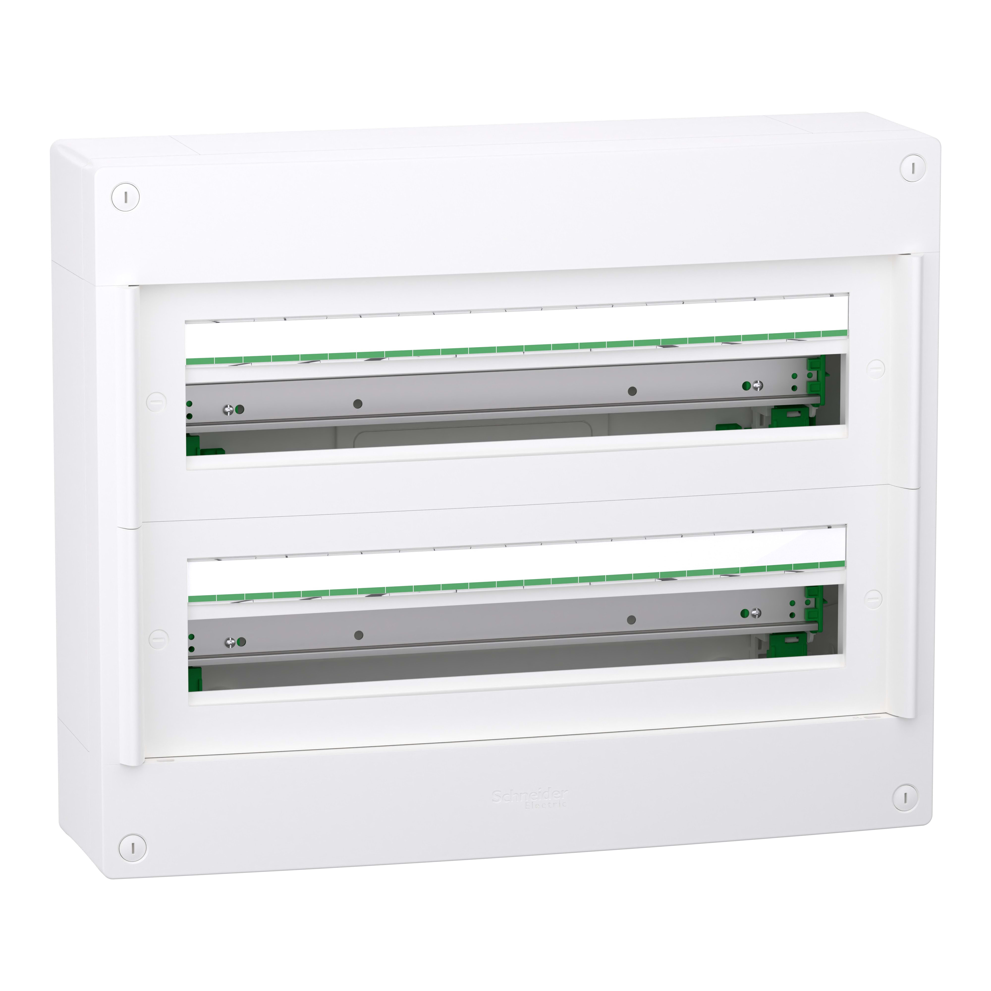 Kast Module 24 PrismaSeT XS - Coffret plastique saillie 2 rangees 24 modules - sans ...