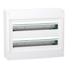 Schneider Electric - PrismaSeT XS - Coffret plastique saillie 2 rangées 24 modules - sans porte