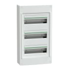 Schneider Electric - PrismaSeT XS - Coffret saillie 3 rangées 13 modules - sans porte