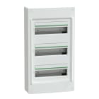 Schneider Electric - PrismaSeT XS - Coffret saillie 3 rangées 13 modules - sans porte
