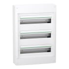 Schneider Electric - PrismaSeT XS - Coffret saillie 3 rangées 18 modules - sans porte