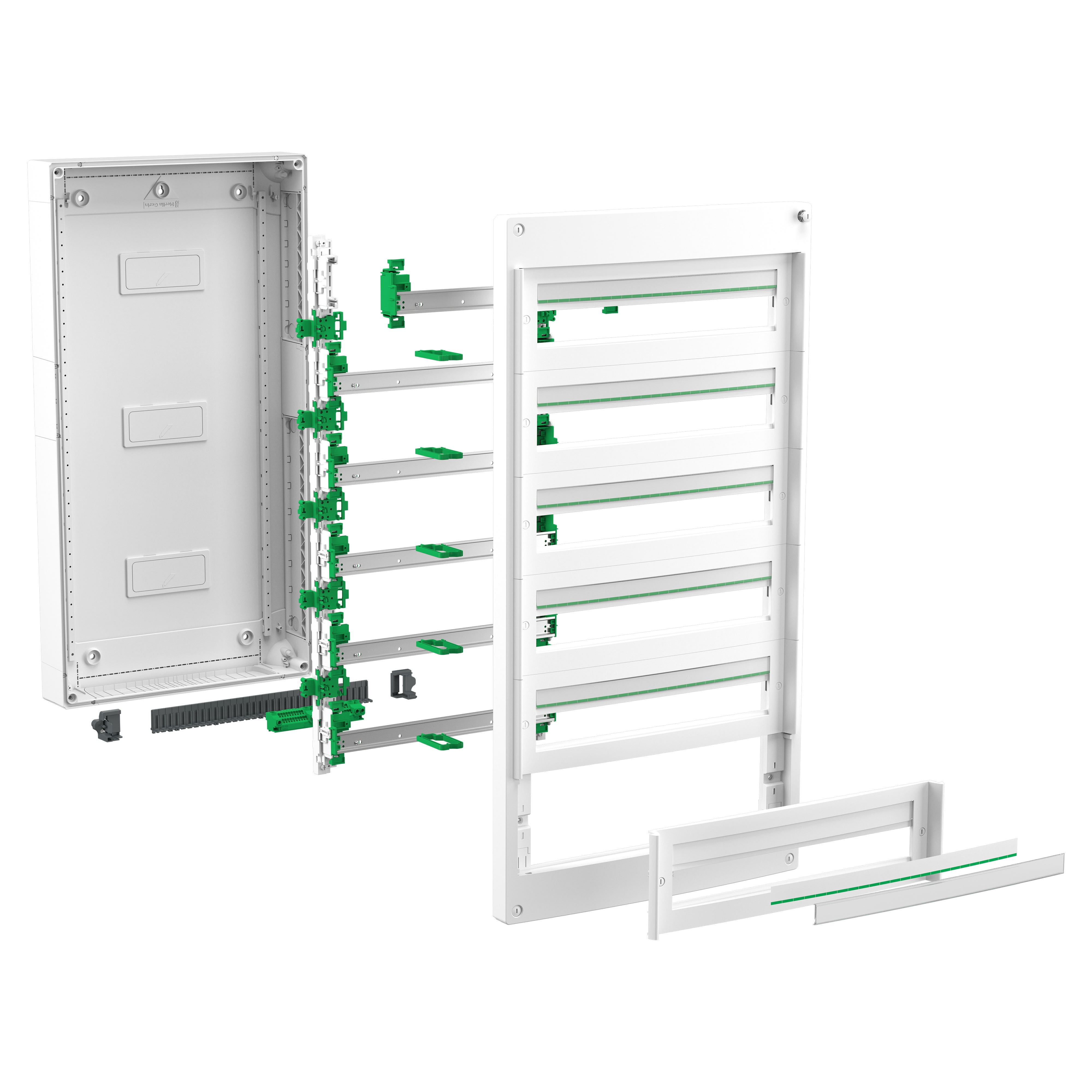 PrismaSeT XS - Coffret plastique saillie 2 rangees 24 modules - sans ...