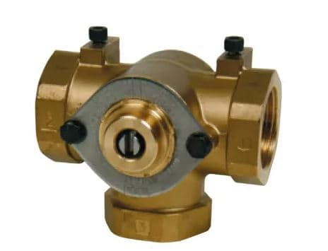 3 way rotatary shoe valve