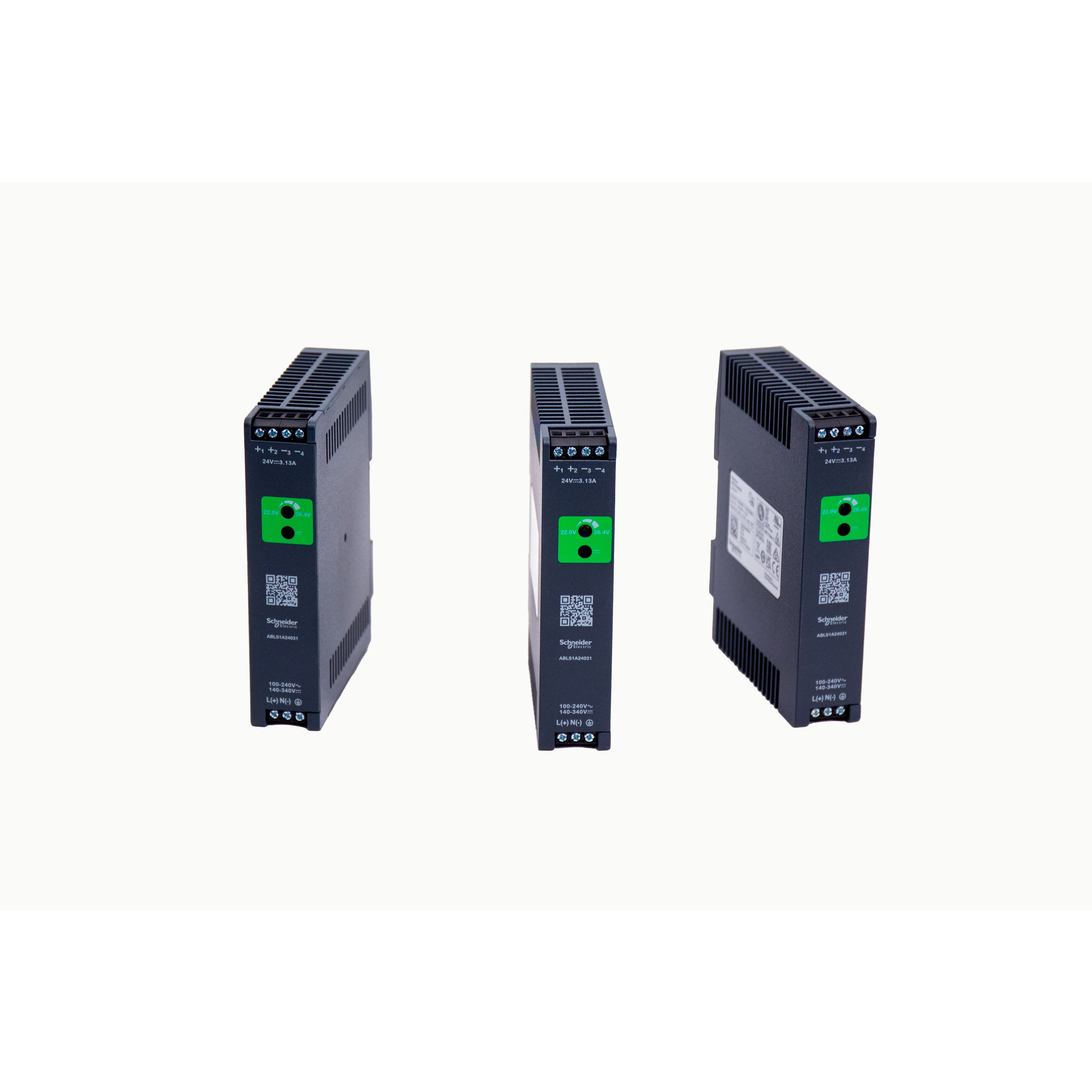 Schneider Electric - Lot de 3 alimentations 24VDC 3.1A 75W tension d'entrée 240V