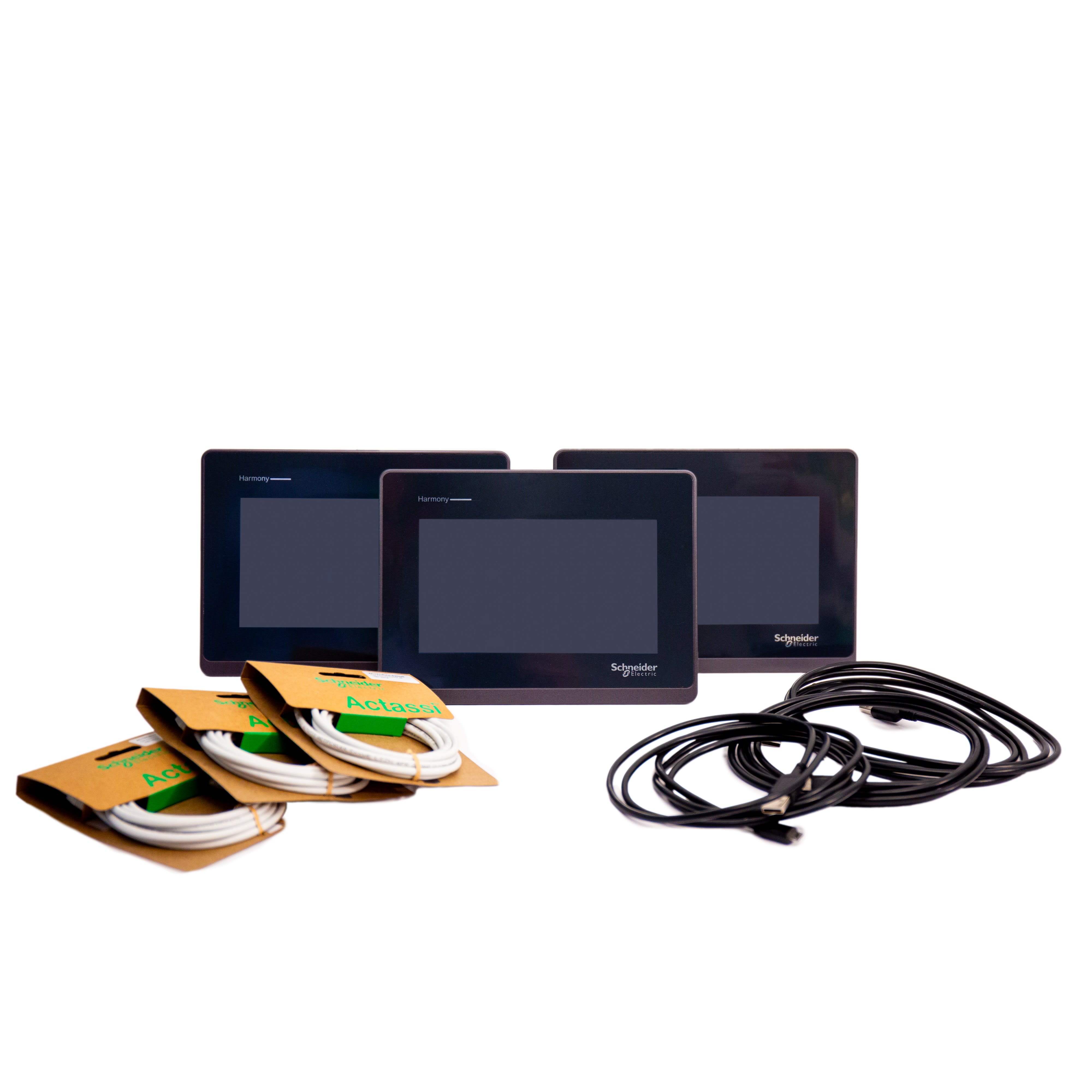 Schneider Electric - Lot de 3 IHM ST6 Education écran tactile 7pcs 800x480 Ethernet