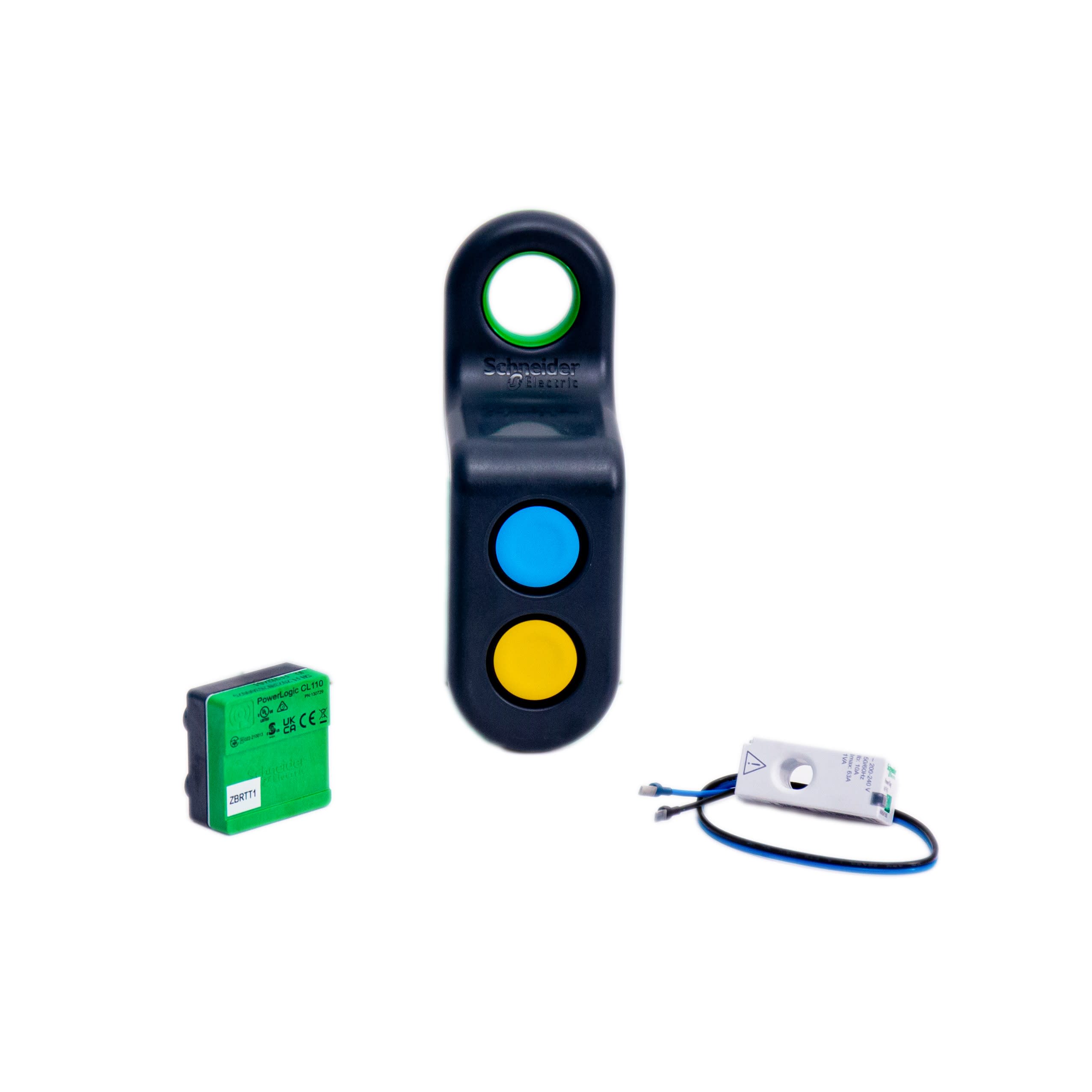 Schneider Electric - Lot de capteurs sans fil 2 températre, 1 I/U/W , 2 bouton poussoir