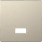 Schneider Electric - D-Life - enjoliveur pour commande simple avec hublot et symboles - blanc sable