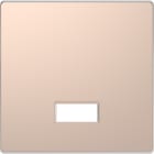 Schneider Electric - D-Life - enjoliveur pour commande simple avec hublot et symboles - métal champ