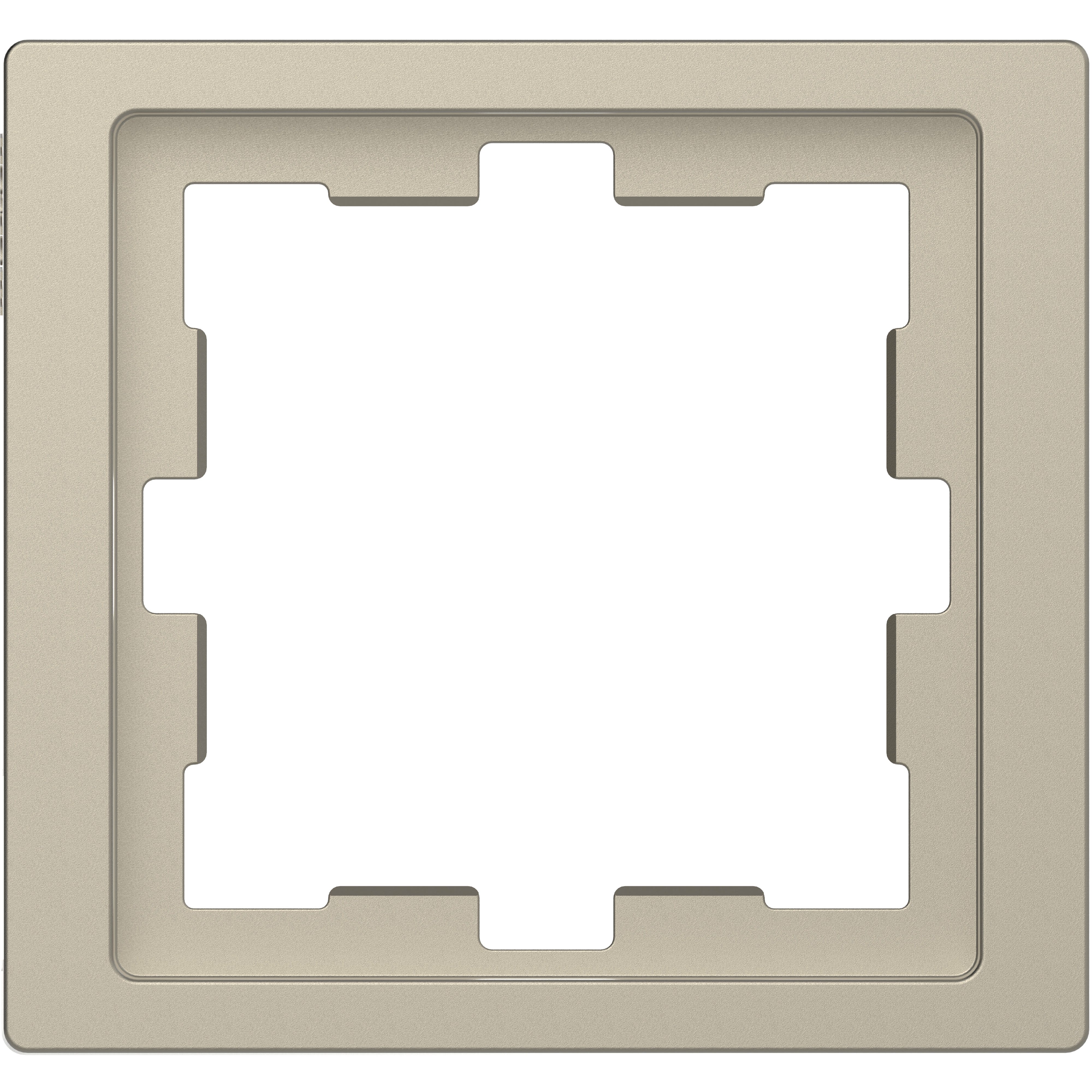 Schneider Electric - D-Life - cadre de finition - blanc sable - 1 poste