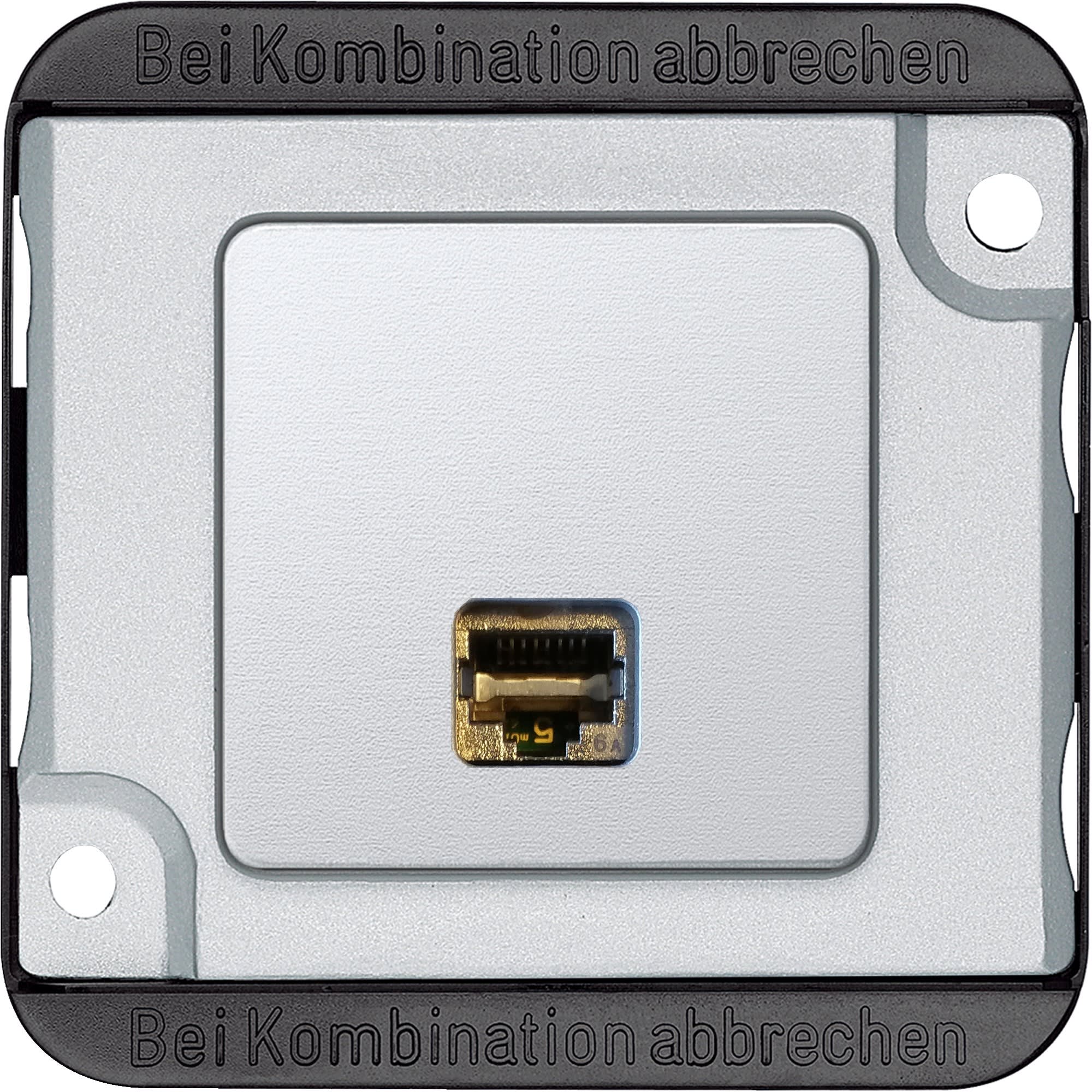 Schneider Electric - Anti-vandalisme - prise de communication RJ45 - cat.6 A - IK08/IP21