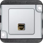 Schneider Electric - Anti-vandalisme - prise de communication RJ45 - cat.6 A - IK08/IP21