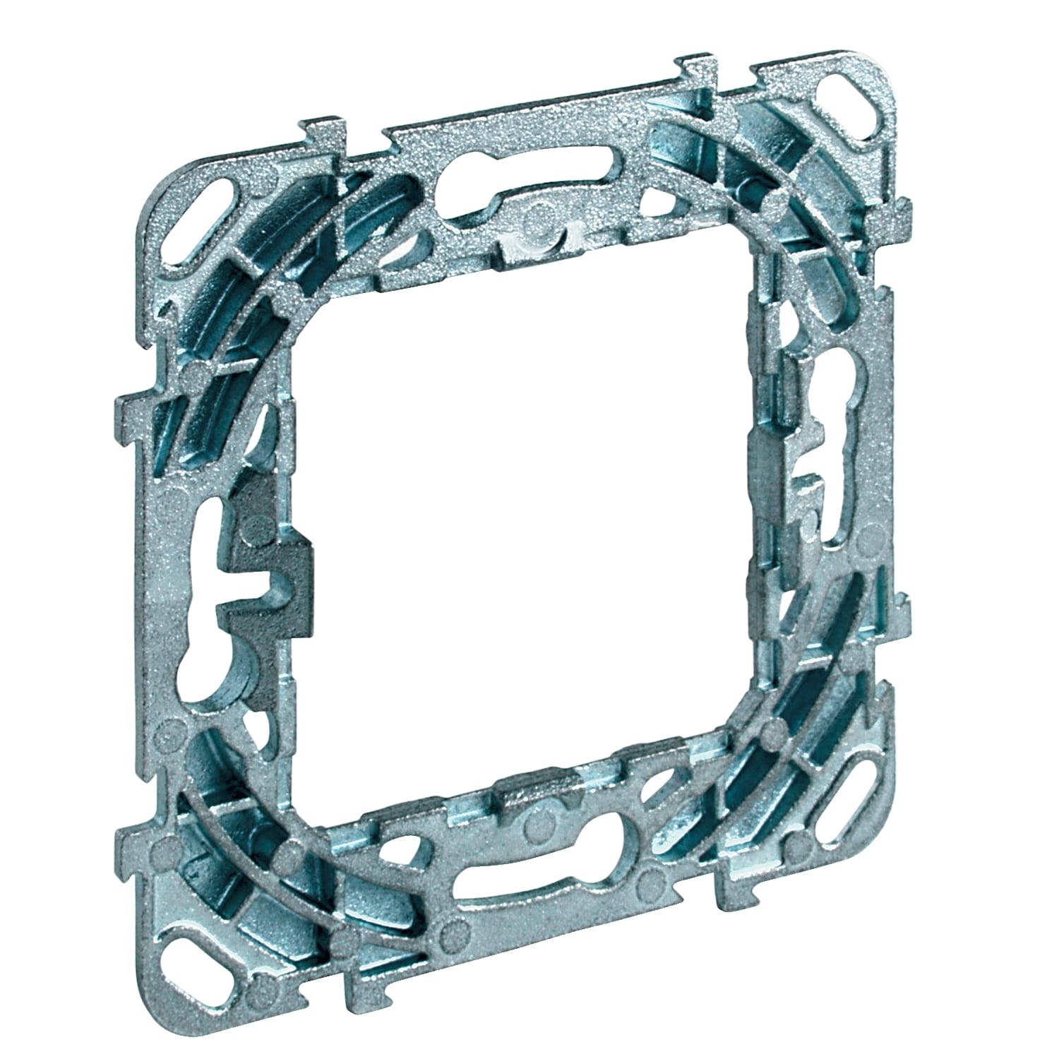 Unica - support de fixation - sans griffe - 1 poste 2 modules