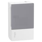 Schneider Electric - Pragma - mini coffret en saillie - 1x4 mod. - portillon transp. - bornier terre