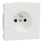 Schneider Electric - D-Life - prise de courant 2P+T - FR - méca + enjoliveur - blanc lotus