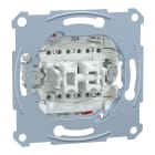 Schneider Electric - D-Life - interrupteur double va-et-vient - 10A - méca seul
