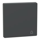 Schneider Electric - D-Life - enjoliveur pour commande simple avec picto carillon - anthracite