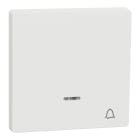 Schneider Electric - D-Life - enjoliveur pr commande simple voyant picto carillon - blanc nordic mat