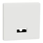 Schneider Electric - D-Life - enjoliveur pr commande simple avec hublot et symboles -blanc nordic mat