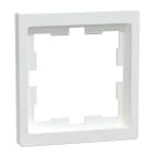 Schneider Electric - D-Life - cadre de finition - blanc lotus - 1 poste