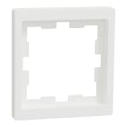 Schneider Electric - D-Life - cadre de finition - blanc nordic mat - 1 poste
