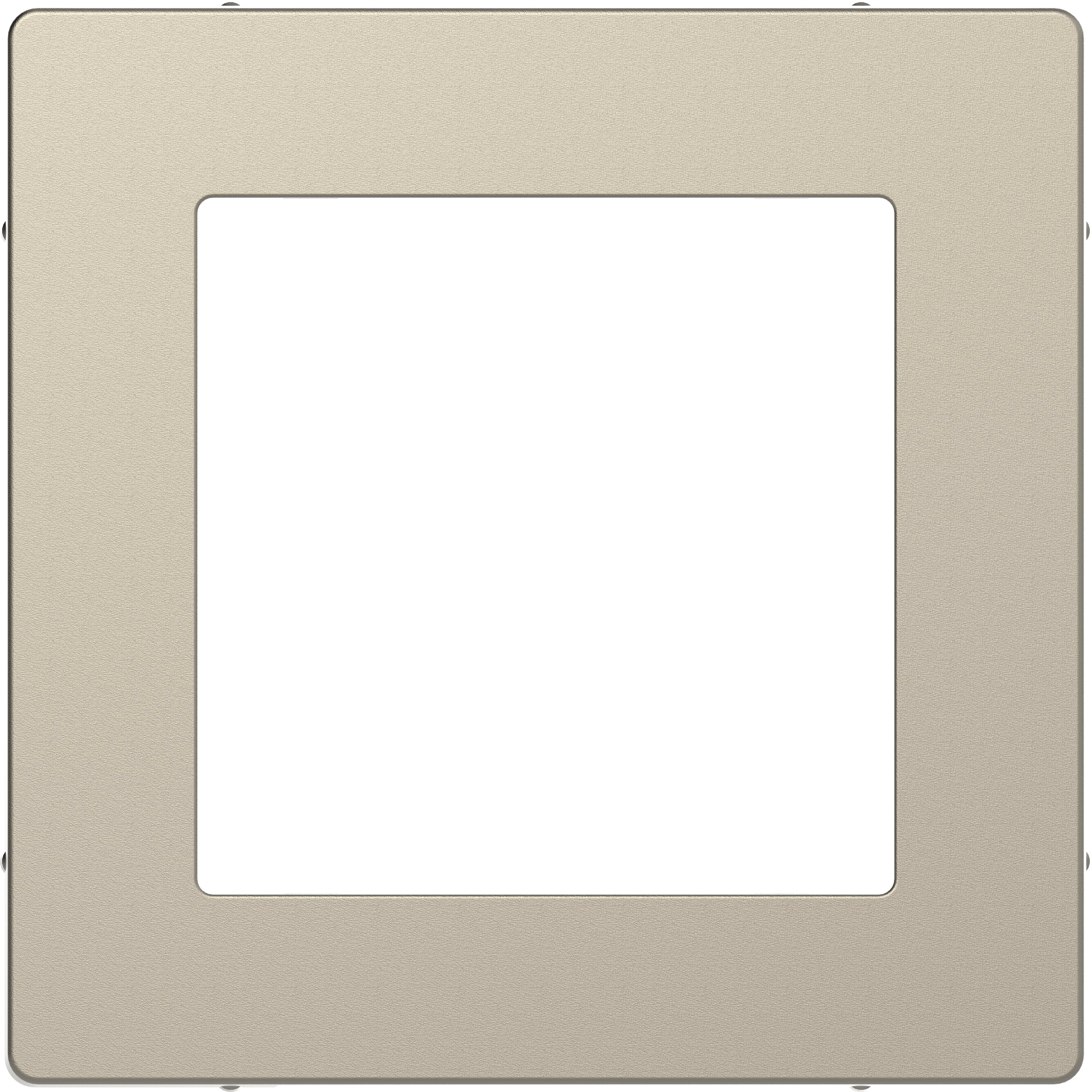 Schneider Electric - D-Life - cadre de finition pour méca 45x45 Unica - blanc sable - 1 poste