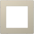 Schneider Electric - D-Life - cadre de finition pour méca 45x45 Unica - blanc sable - 1 poste