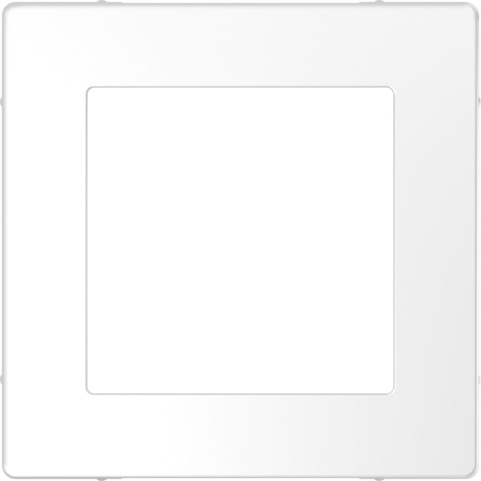 Schneider Electric - D-Life - cadre de finition pour méca 45x45 Unica - blanc lotus - 1 poste