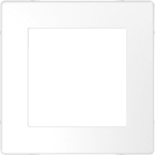 Schneider Electric - D-Life - cadre de finition pour méca 45x45 Unica - blanc lotus - 1 poste