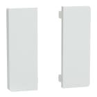 Schneider Electric - SpaceLogic KNX - D-Life - Dynamique -2 touches médiannes - Blanc lotus