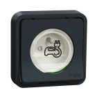 Schneider Electric - Mureva Styl - Prise courant 2P+T renforcée pour VE - IP55 IK08 - encastre - gris