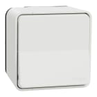 Schneider Electric - Mureva Styl - Bouton Poussoir - complet saillie - IP55 -IK08 connex auto - blanc