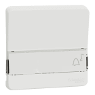Schneider Electric - Mureva Styl - Enjoliveur porte étiquette lumineux - IP55 - IK08 - blanc