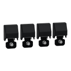 Schneider Electric - PanelSeT Accessoires - Kit de 4 pattes de fixation et caches - pour coffret S3D