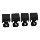 Schneider Electric - PanelSeT Accessoires - Kit de 4 pattes de fixation et caches - pour coffret S3D