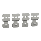 Schneider Electric - PanelSeT Accessoires - jeu de 4 pattes - fixation acier - coffret