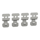 Schneider Electric - PanelSeT Accessoires - jeu de 4 pattes - fixation acier - coffret