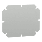 Schneider Electric - PanelSeT TBP/TBS - platine de montage - 1 châssis plein - polyester gris 192x164