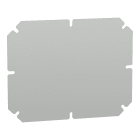 Schneider Electric - PanelSeT TBP/TBS - platine de montage - 1 châssis plein - polyester gris 241x194