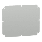 Schneider Electric - PanelSeT TBP/TBS - platine de montage - 1 châssis plein - polyester gris 291x241