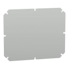 Schneider Electric - PanelSeT TBP/TBS - platine de montage - 1 châssis plein - polyester gris 291x241