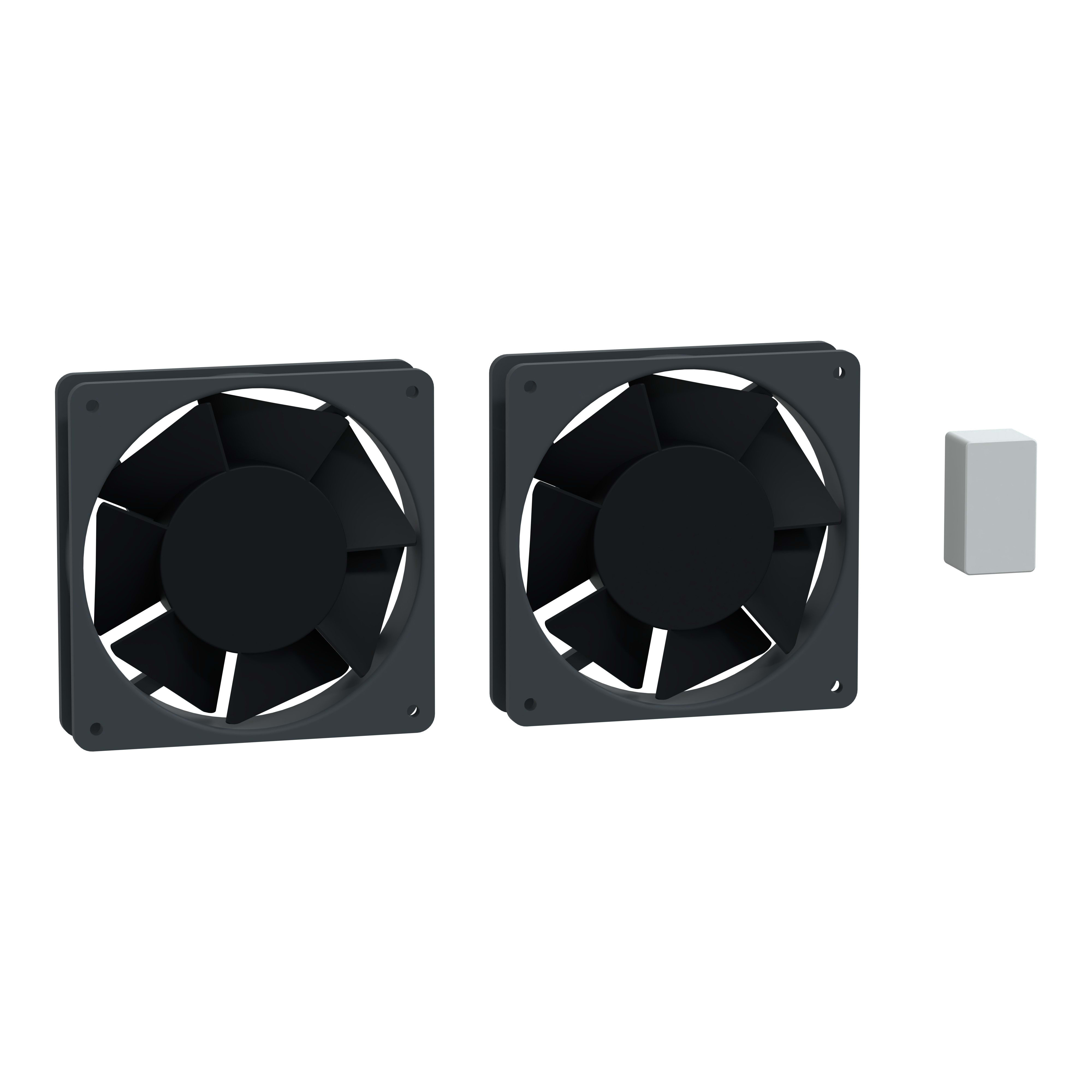 Schneider Electric - ClimaSys - Kit ventilation-condensateur-climatisation lat 350&600W,toit 600W