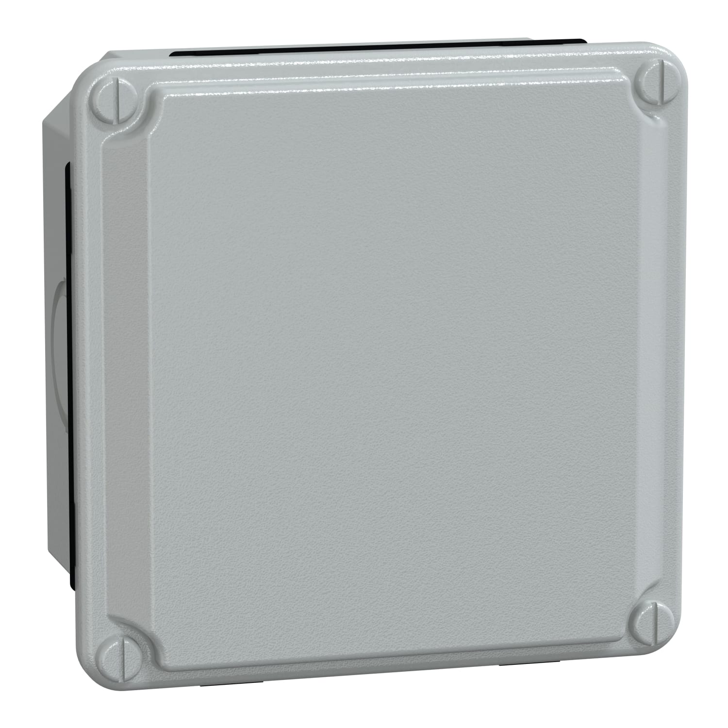 Schneider Electric - PanelSeT SDB - boîte acier - couvercle bas - avec prédécoupage - 105x105x49mm